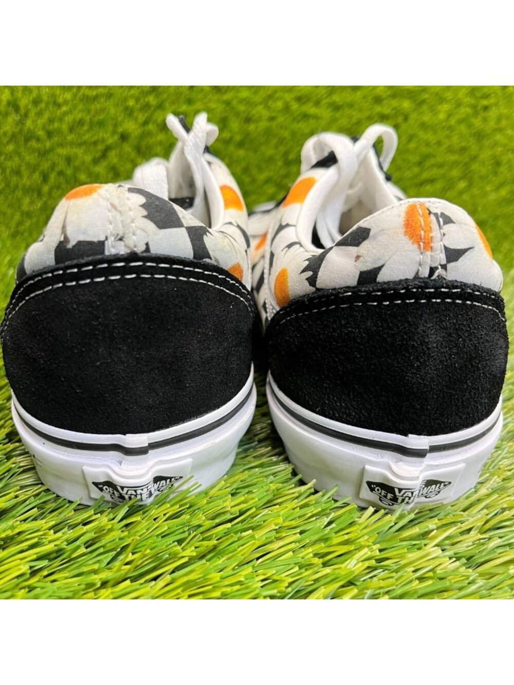 VANS Old Skool Womens Size 9 Mens 7.5 Black White Athletic Skate Shoes Sneakers - Picture 6 of 10